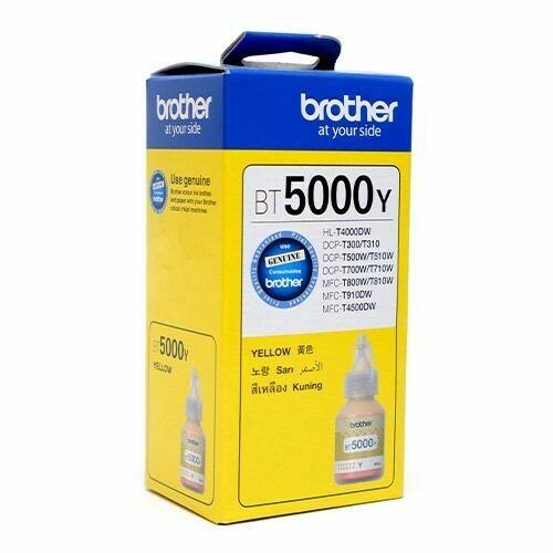 Brother BT5000 Yellow Ink Bottle