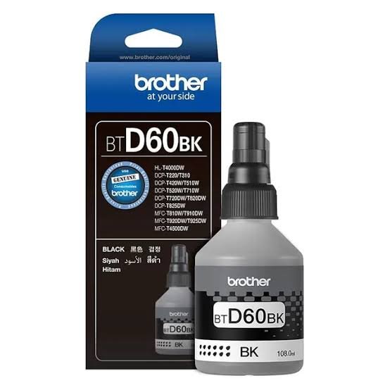 Brother BT60 Black Ink Bottle