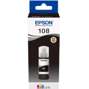 Epson 108 Black Ink Bottle