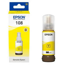 Epson 108 Yellow Ink Bottle