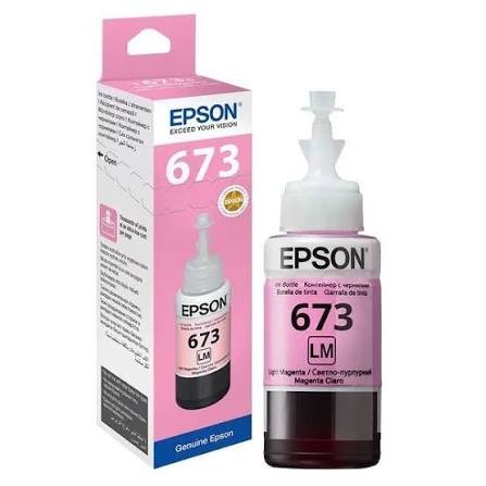 Epson 673 Light Magenta Ink Bottle