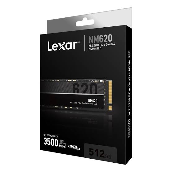 Lexar 512GB M.2 SSD LNM620X512G-RNNNG