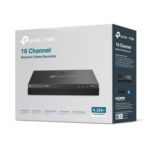TP-Link VIGI 16-Channel NVR VIGI NVR 2016H