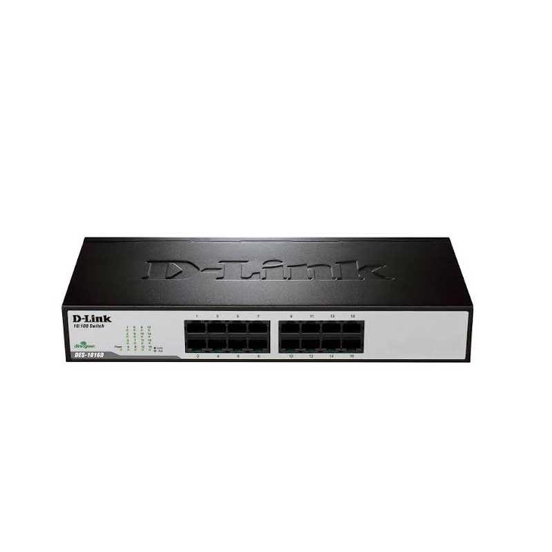 D-Link 16-Port 10/100 Switch DES 1016D
