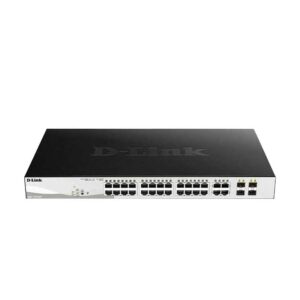 D-Link 24-Port Gigabit Managed PoE+ Switch DGS-F1210-26PS-E