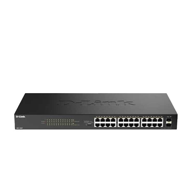D-Link 24-Port Gigabit PoE Switch DGS F1026P