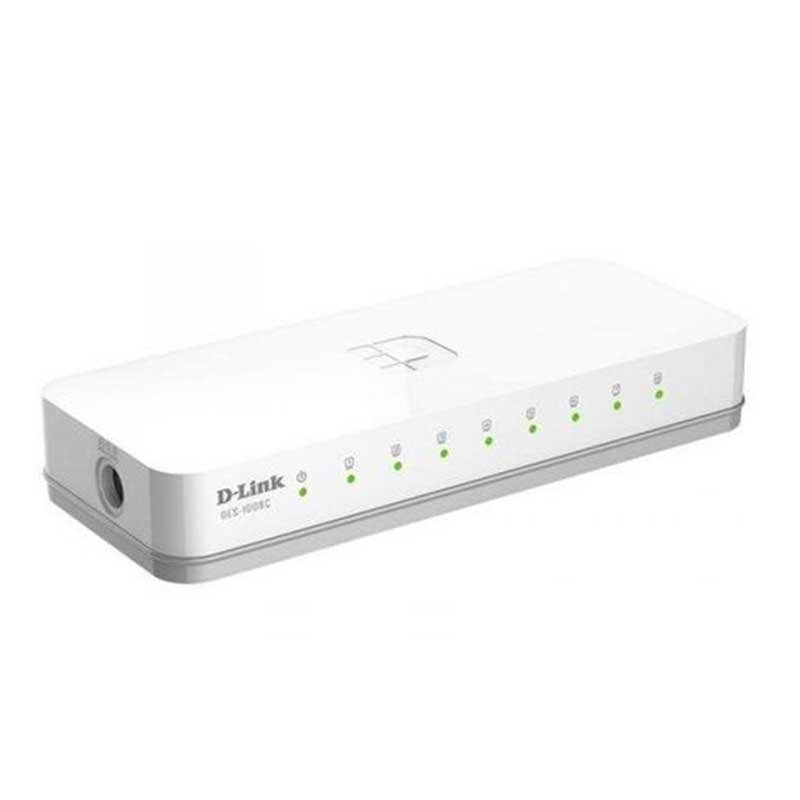D-Link 8-Port 10/100 Switch DES-1008C/B