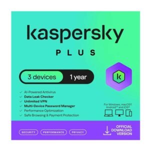 Kaspersky Standard 3 Devices 1 Year KL1041Q5CFS-PAPDVDnoCD