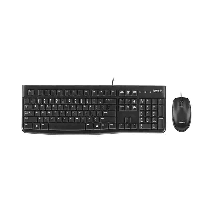 Logitech MK120 Wired Keyboard & Mouse Combo