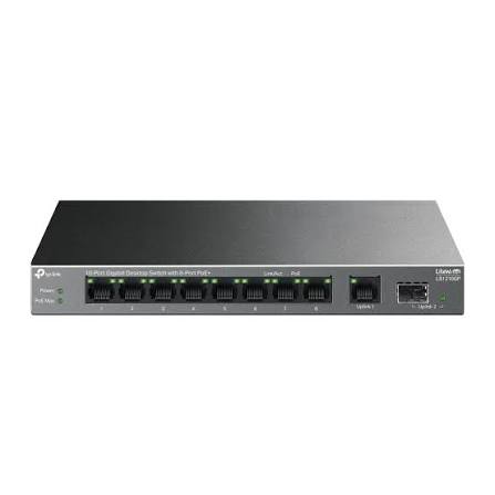 TP-Link 10-Port Gigabit PoE+ Desktop Switch LS1210GP
