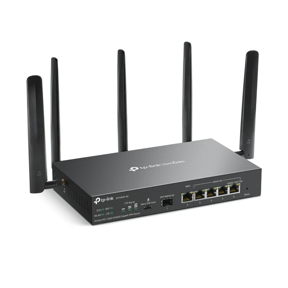 TP-Link Omada 4G+ Cat6 AX3000 Outdoor Gateway ER703WP-4G