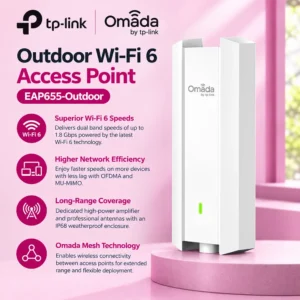 TP-Link Omada AX1800 Outdoor Access Point EAP610-OUTDOOR