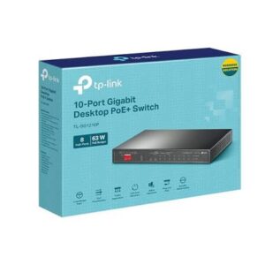 TP-Link 10-Port Gigabit PoE+ Desktop Switch TL-SG1210MP
