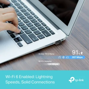 TP-Link AX300 Nano Wi-Fi 6 USB Adapter Archer TX1U Nano