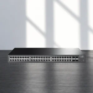 TP-Link 48-Port Gigabit Smart Switch with 48-Port PoE+ and 4 SFP Slots. TL-SG2452P