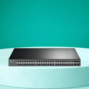 TP-Link 48-Port Gigabit Smart Switch with 48-Port PoE+ and 4 SFP Slots. TL-SG2452P